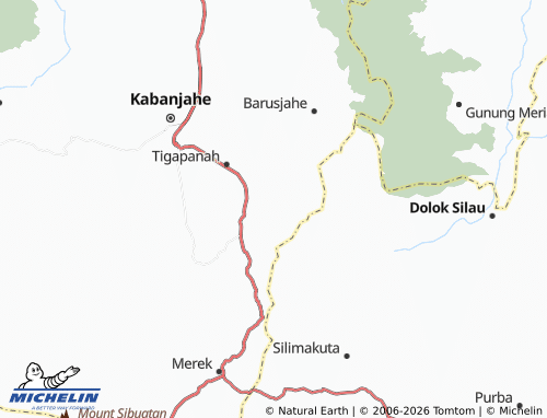 MICHELIN Semangat map - ViaMichelin