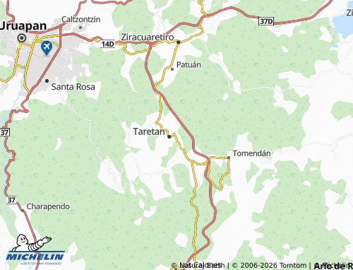 Mappa MICHELIN Ex Hacienda - ViaMichelin