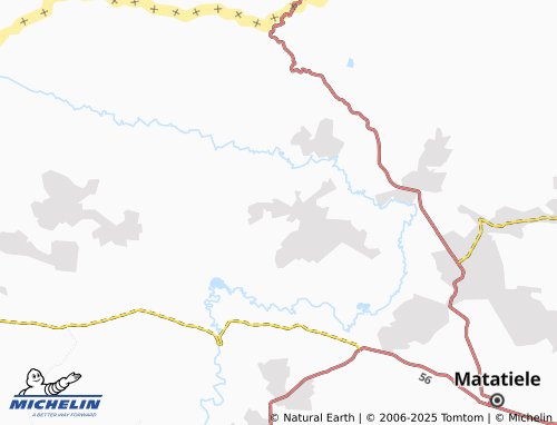 MICHELIN KwaMbobo map - ViaMichelin