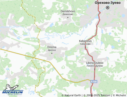 MICHELIN Malinovo map - ViaMichelin