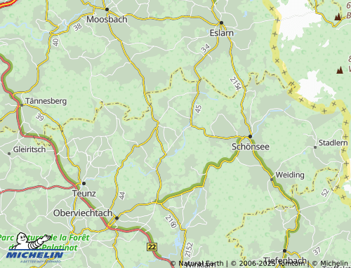 Mapa MICHELIN Unterlangau - ViaMichelin