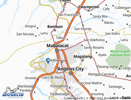 MICHELIN Atlu-Bola map - ViaMichelin