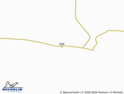Kaart MICHELIN Baft - ViaMichelin
