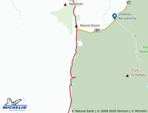 Mapa MICHELIN Erua - ViaMichelin