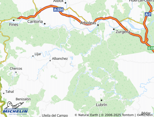 Mappa MICHELIN El Arroyo Aceituno - ViaMichelin
