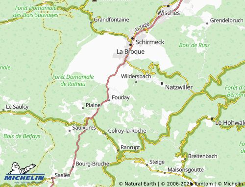 Mapa MICHELIN Solbach - ViaMichelin