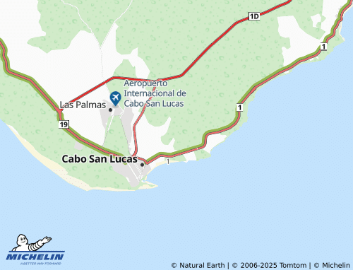 MICHELIN Cumbre de Tezal map - ViaMichelin