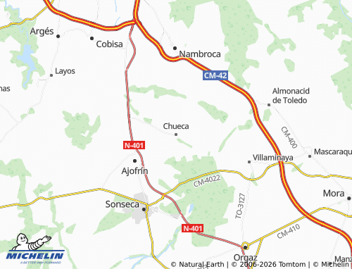 Mapa MICHELIN Chueca - ViaMichelin