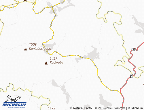 Kaart MICHELIN Mthozelo - ViaMichelin