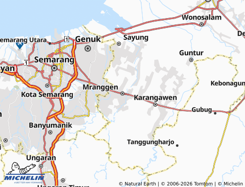 MICHELIN Mranggen map - ViaMichelin