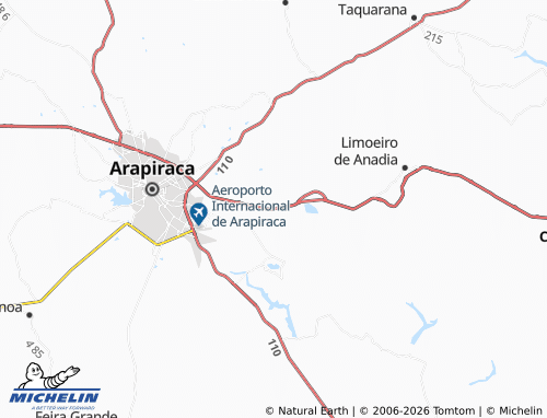 Mapa MICHELIN Bom Jardim - ViaMichelin