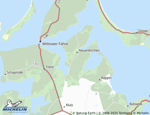 MICHELIN Reetz map - ViaMichelin