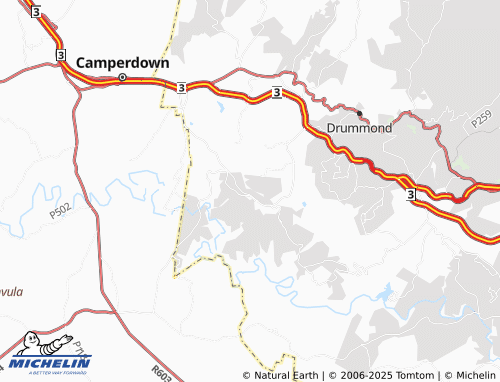 MICHELIN Moya map - ViaMichelin