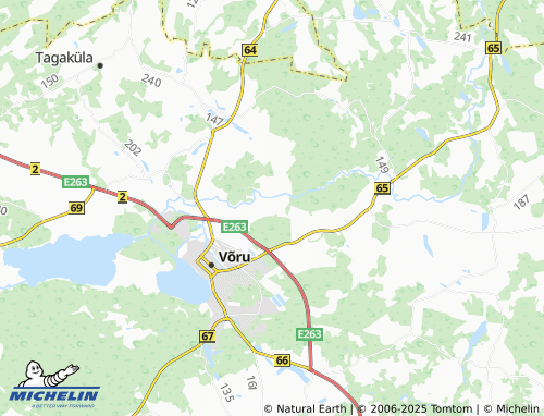 MICHELIN Villa map - ViaMichelin