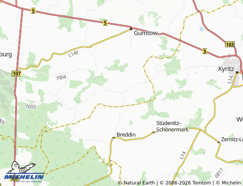 Mappa MICHELIN Barenthin - ViaMichelin