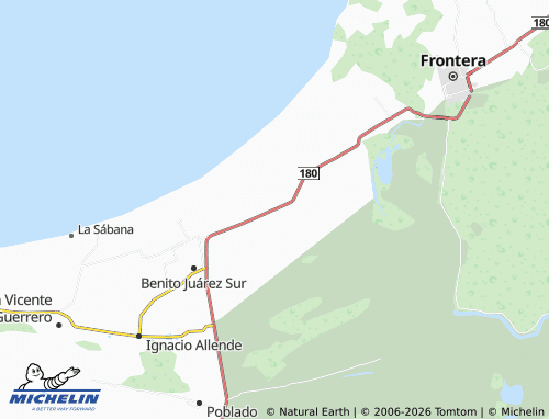 Mappa MICHELIN Francisco I Madero - ViaMichelin