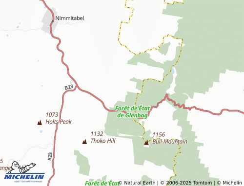 MICHELIN Steeple Flat map - ViaMichelin