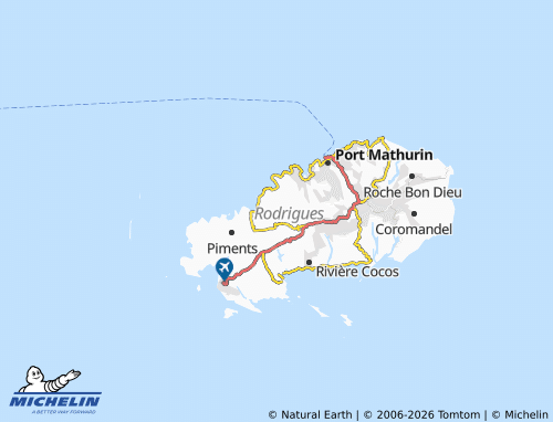 MICHELIN Limon map - ViaMichelin