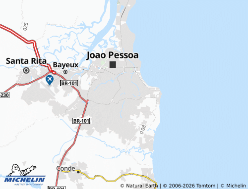 MICHELIN Cidade dos Colibris map - ViaMichelin