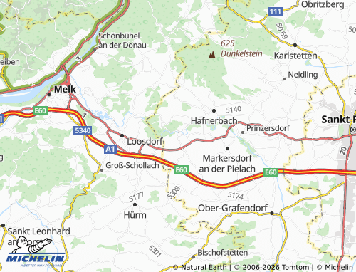 MICHELIN Haunoldstein map - ViaMichelin