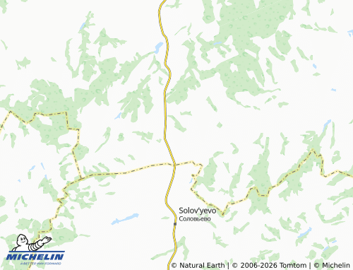 MICHELIN-Landkarte Petrikha - ViaMichelin