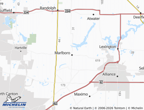 Mappa MICHELIN Marlboro - ViaMichelin