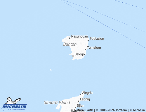 MICHELIN Balogo map - ViaMichelin