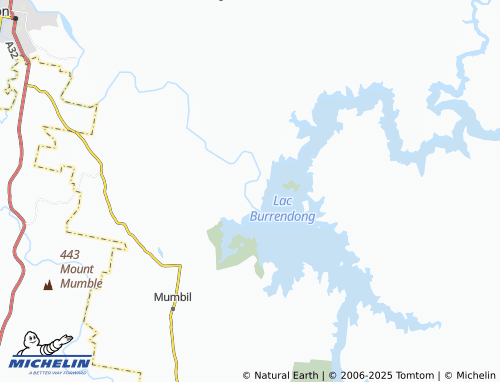 MICHELIN Yarragal map - ViaMichelin