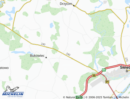Carte MICHELIN Plewno - ViaMichelin