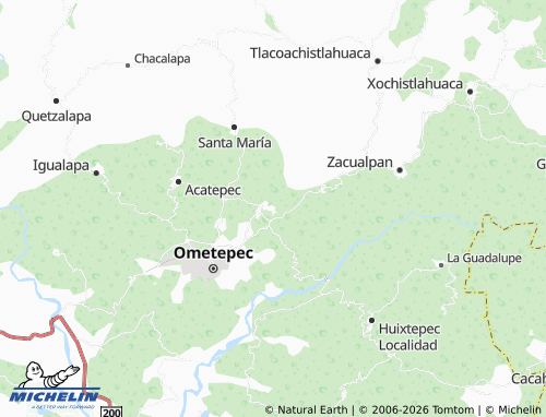 MICHELIN Tejería map - ViaMichelin