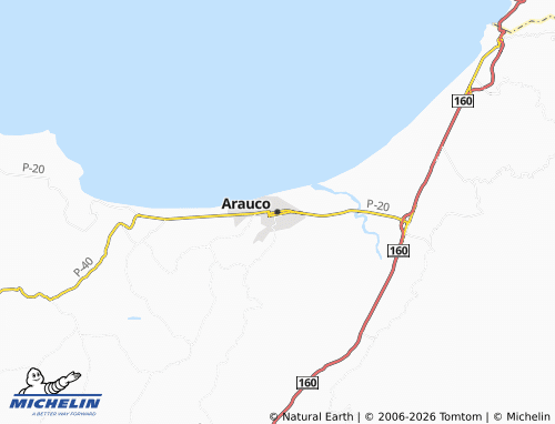 Mappa MICHELIN Arauco - ViaMichelin