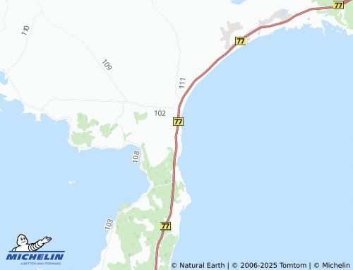 MICHELIN Salme map - ViaMichelin