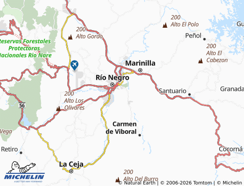 Mapa MICHELIN El Rosal - ViaMichelin