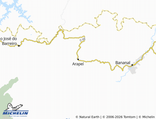 Mapa MICHELIN Arapeí - ViaMichelin