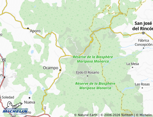 Mapa MICHELIN San Marcial - ViaMichelin