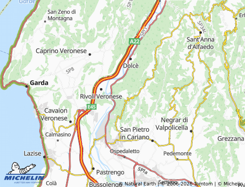 Mapa MICHELIN Monte - ViaMichelin