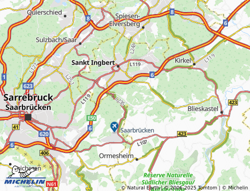 MICHELIN-Landkarte Reichenbrunn - ViaMichelin