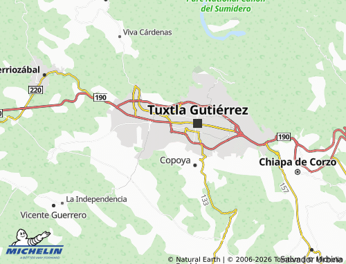 Mappa MICHELIN San José Libramiento - ViaMichelin