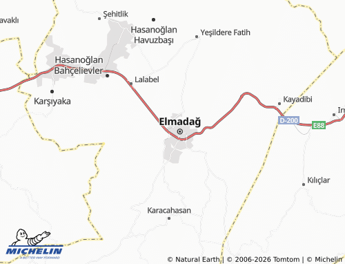MICHELIN Kemalpaşa map - ViaMichelin