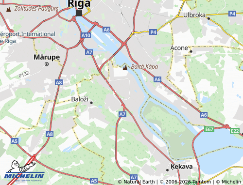 Mapa MICHELIN Rāmava - ViaMichelin