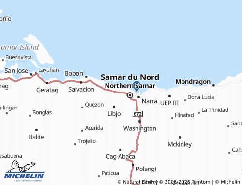 MICHELIN Daganas map - ViaMichelin