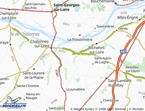 Carte MICHELIN Ardenay - ViaMichelin