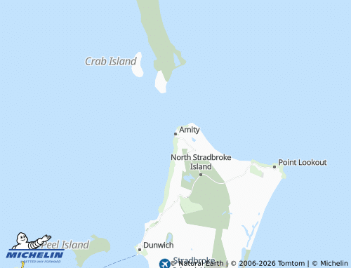 MICHELIN Amity map - ViaMichelin