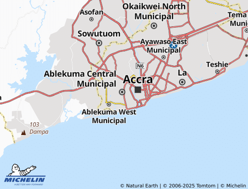 MICHELIN Lartebiokorshie map - ViaMichelin