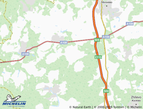 Carte MICHELIN Torbeyevo - ViaMichelin