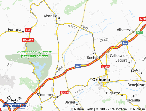 Kaart MICHELIN La Matanza - ViaMichelin