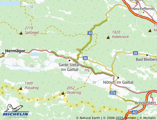 MICHELIN-Landkarte Hadersdorf - ViaMichelin