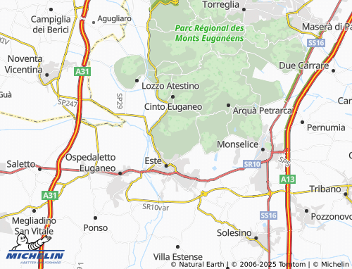 MICHELIN Calaone map - ViaMichelin