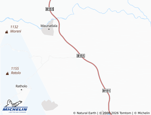 MICHELIN Seolwane map - ViaMichelin