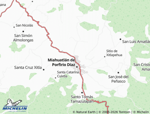 MICHELIN La Guadalupe map - ViaMichelin